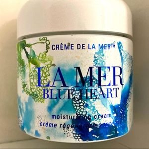 La Mer Blue Heart - creme de le mer - rare jar